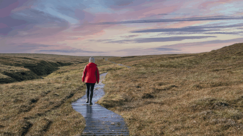 person walking
